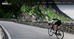Desktop Screenshot of blackcatcyclecoaching.com